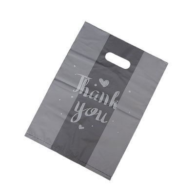 Customized Eco Friendly Tote Bag THANKYOU Plastic Shopping Bag with 50-200microns Thickness