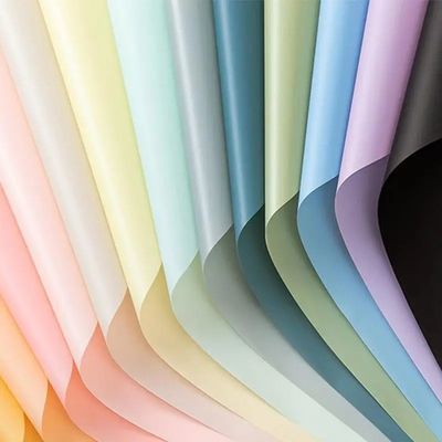 Free Sample Custom Printing Waterproof Flowers Wrapping Paper for Florist Bouquet