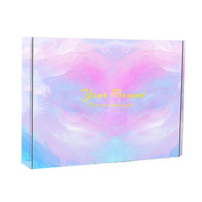 Custom Color Printed Fashion Cosmetic Packaging Box with Wrapping Recycled Materials