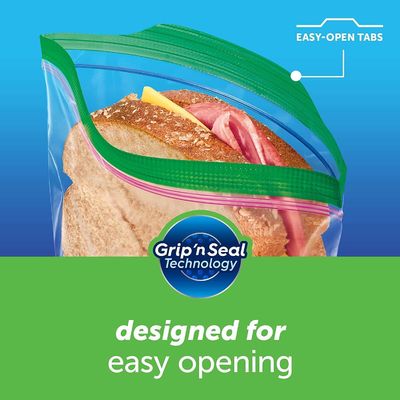 Daily Food Packaging LDPE Freezer Ziplock Bags for Sandwich Snacks in Customized Color