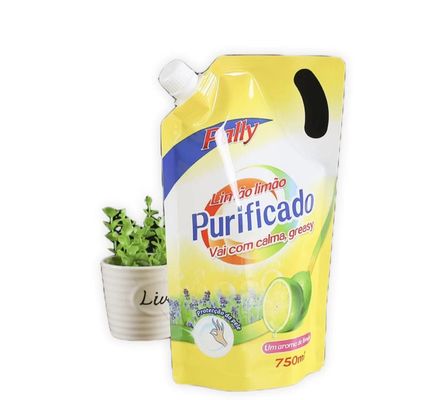 Gravnre Printed Spouted Pouch Bags For Liquid Products Customized Eco-Friendly Design