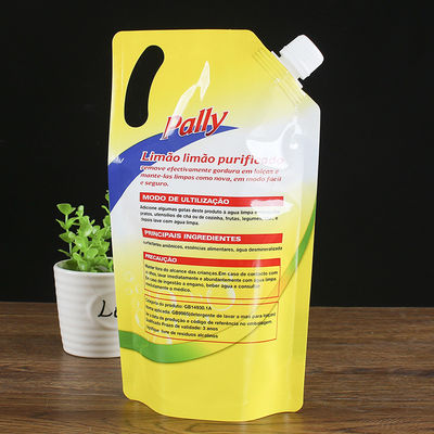 Gravnre Printed Spouted Pouch Bags For Liquid Products Customized Eco-Friendly Design