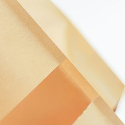 Convenient Brown Kraft Paper Stand Up Bag With Ziplock for Easy Handling and Storage