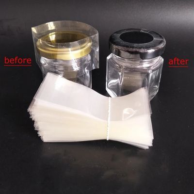 Custom Size Clear Packaging Film for Bottle Shrink Band Moisture Proof Shrink Sleeve