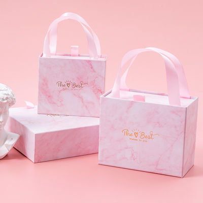 Corrugated Board Customized Color Custom Logo Jewelry Packaging Magnetic Closure Box