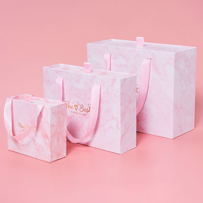 Corrugated Board Customized Color Custom Logo Jewelry Packaging Magnetic Closure Box