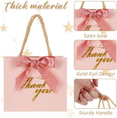Rigid Boxes Custom Logo Clothing Packaging Deluxe Paper Bags with Handles