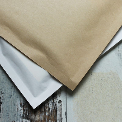 Compostable Organisms Biodegradable Envases PLA Kraft Paper Vacuum Bag