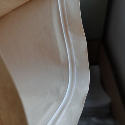 Compostable Organisms Biodegradable Envases PLA Kraft Paper Vacuum Bag