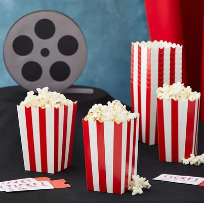Customized Snack Popcorn Potato Chip Bags and Chips Candy Bread Boxes for Cinema Takeout