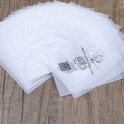 30-200 Thickness White Custom Spot CPE Plastic Bag for Electronic Packaging and Storage