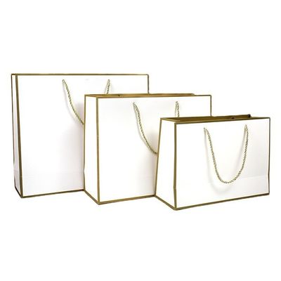 Luxury Custom Gift Bags Packaging Shopping Bag With Customer'S Demands Thickness