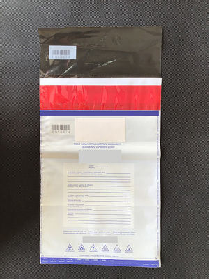 ISO9001 Certified Cash Security Courier Plastic Bag for Bank Deposit Bag With Valve