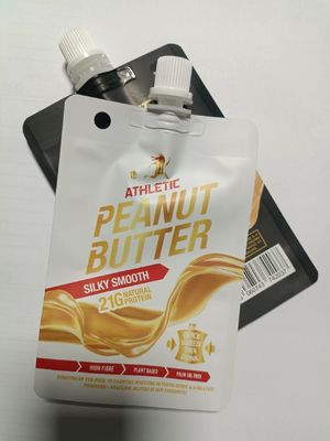 Security Guaranteed Custom PET/VMPET/PE Transparent Nozzle Bag for Top Juice Storage