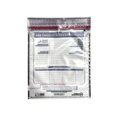 Security Bag Tamper Evident Money Bag Tape Cash Evidence Custom Pe Plastic High S