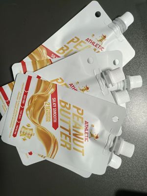 Security Guaranteed Custom PET/VMPET/PE Transparent Nozzle Bag for Top Juice Storage