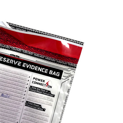 Security Bag Tamper Evident Money Bag Tape Cash Evidence Custom Pe Plastic High S
