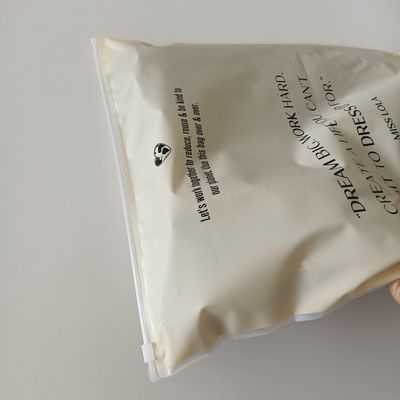 Gravure Printing Zipper Plastic Bag for Garment Packaging Custom Logo and Waterproof