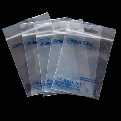 Customized Thickness PE Plastic Bag Mini Ziplock Bag with SGS65 Certificate