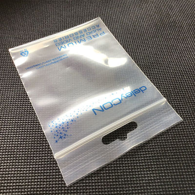 Customized Thickness PE Plastic Bag Mini Ziplock Bag with SGS65 Certificate