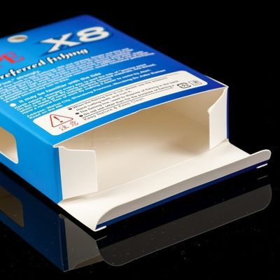 Fishing Gear Box Laser Silver Card Paper Attrezzi Da Pesca Packaging Box for SEA FOOD