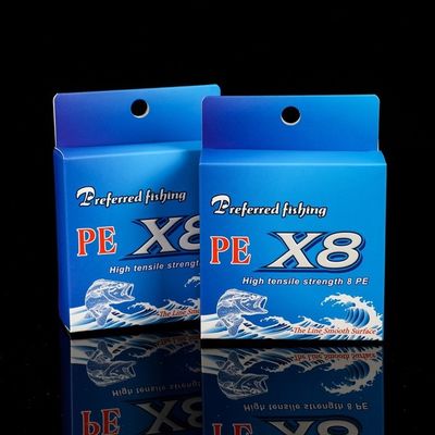 Fishing Gear Box Laser Silver Card Paper Attrezzi Da Pesca Packaging Box for SEA FOOD