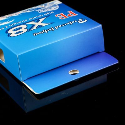 Fishing Gear Box Laser Silver Card Paper Attrezzi Da Pesca Packaging Box for SEA FOOD