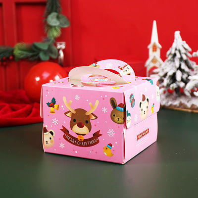 Sell 4 6 8 10 12 14 Inch Alibaba Baking Food Cookies Dessert Cake Boxes with Handle