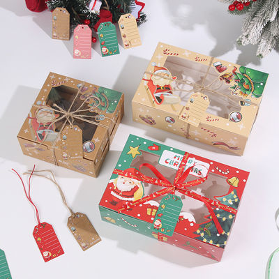 Customized Baking Food Cookies Dessert Cake Boxes with Window