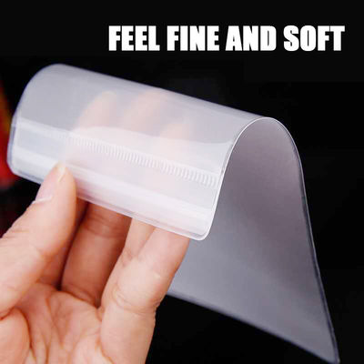 Custom LDPE Plastic Zipper Bags for Biodegradable Self Sealing Jewelry Packaging