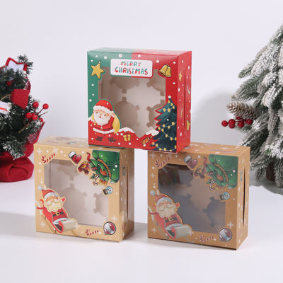 Customized Baking Food Cookies Dessert Cake Boxes with Window
