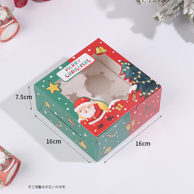 Customized Baking Food Cookies Dessert Cake Boxes with Window