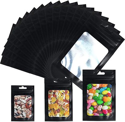 Custom Logo Case Opp Clear Packaging Laminated Plastic Bags Resealable Bags for Cosmetic