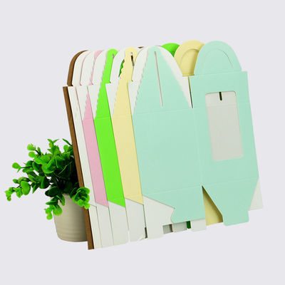 Customized Solid Color Open Window Cake Box For Wedding Pastry Packaging
