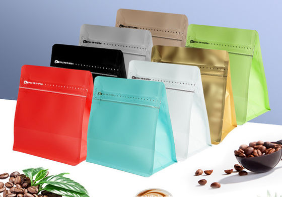 Pure Custom Printed Product LDPE Coffee Beans Packaging Bag for Other Food Tea Bag Nuts