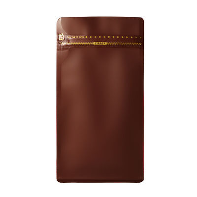 Arrivals 8 Side Aluminum Foil Coffee Bag With Valve And Zipper Top