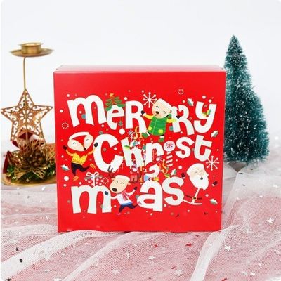 Christmas Decoration Chocolate Candy Gift Packaging Boxes Ideal for Your Holiday Gifts