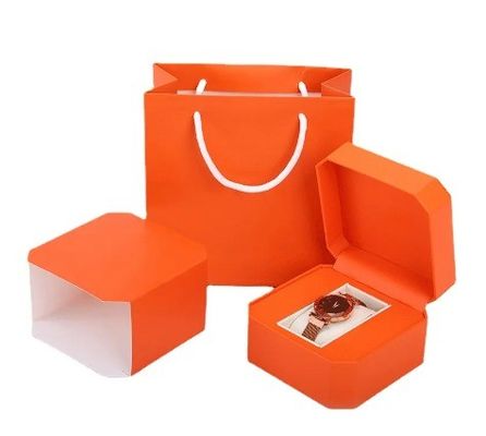 Custom Logo Cardboard Empty Watch Box for JEWELRI PACK BOX Packaging made of Paper