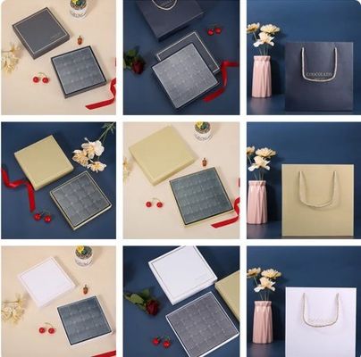 Customize Valentines Sweet Candy Small Chocolate Box Packaging with Magnetic Closure