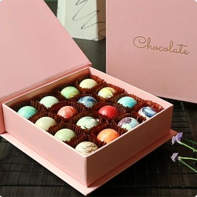 Customize Valentines Sweet Candy Small Chocolate Box Packaging with Magnetic Closure