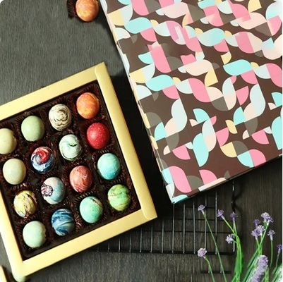 Customize Valentines Sweet Candy Small Chocolate Box Packaging with Magnetic Closure