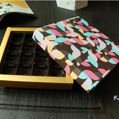 Customize Valentines Sweet Candy Small Chocolate Box Packaging with Magnetic Closure