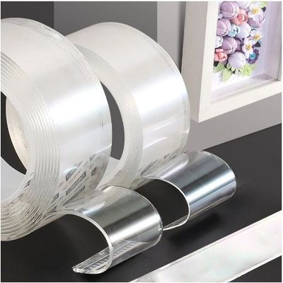 3 Meter Reusable Clear Double Sided Adhesive Nano Tape for Carpet and Door Sealing